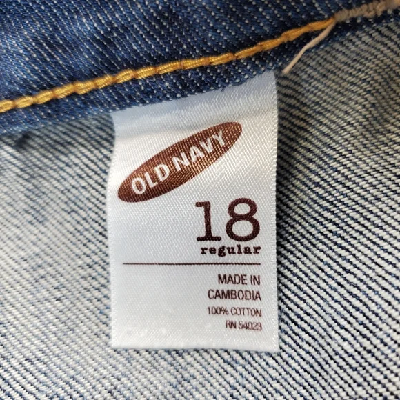 Old Navy Mini Jean Skirt Plus Size 18 Regular - Picture 4 of 7